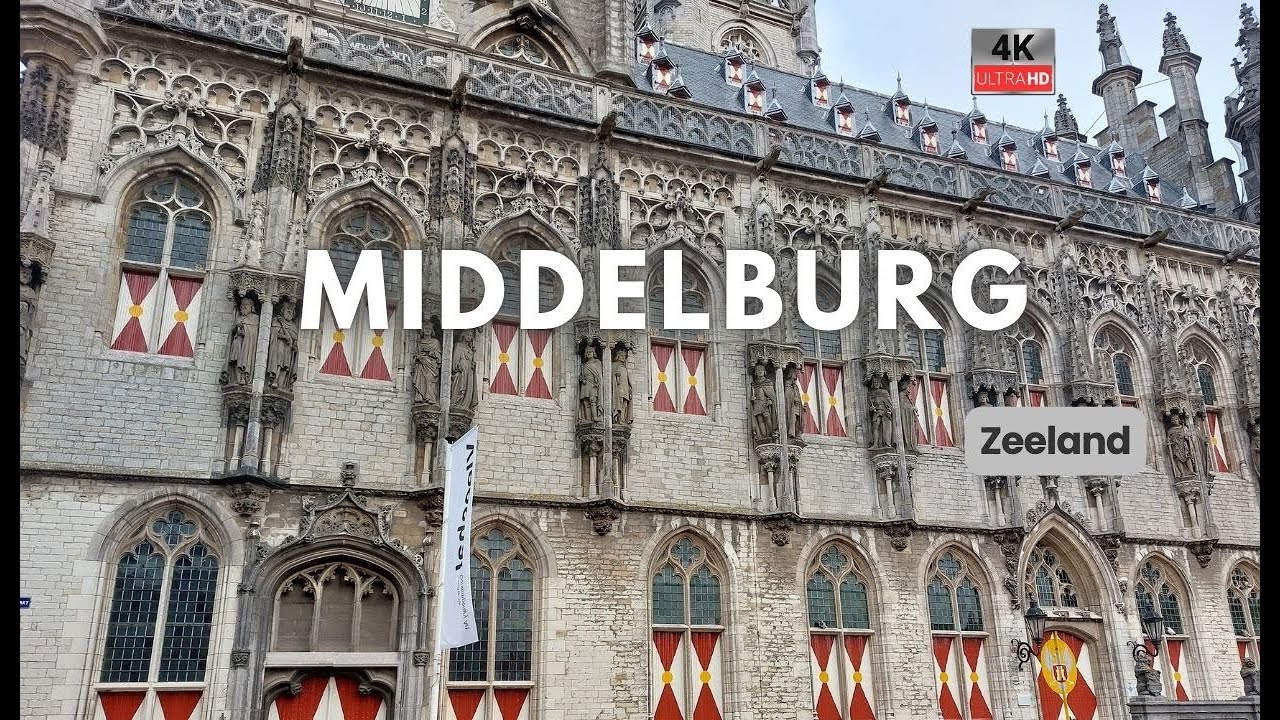 MIDDELBURG / historische Hauptstadt Zeelands / Charmante Altstadt / 4K
