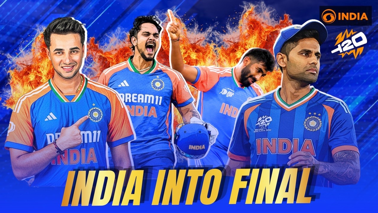 India storm into T20 World Cup Final; beat England in semifinal