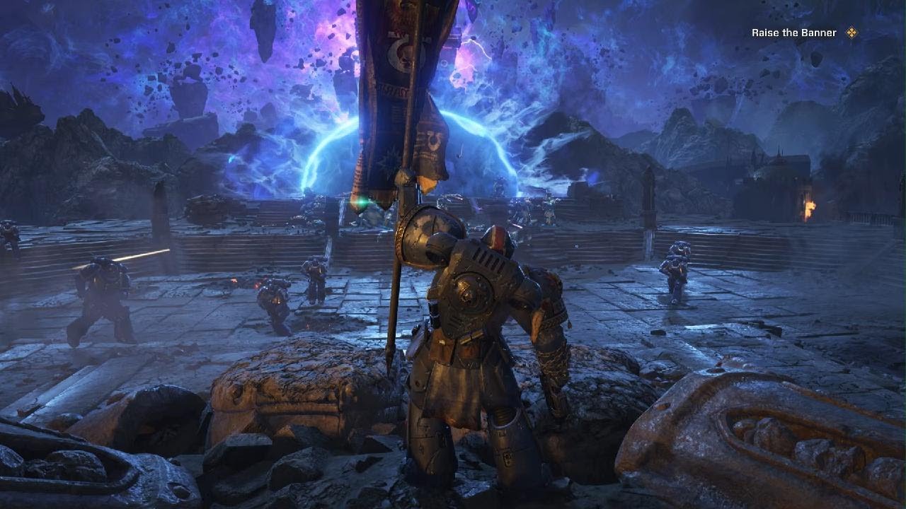 Warhammer 40000: Space Marine 2 Epic Scene! - YouTube