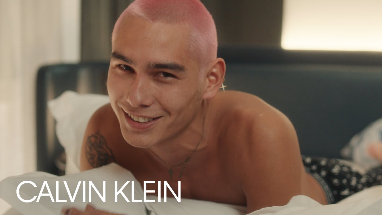 In Bed With Evan Mock | CALVIN KLEIN - YouTube