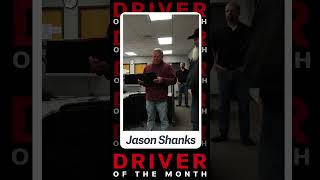 Driver of the Month for January, 2026 - Jason Shanks