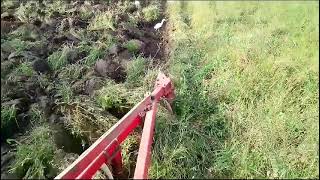 Lovol M704 Ploughing In A Gry Field