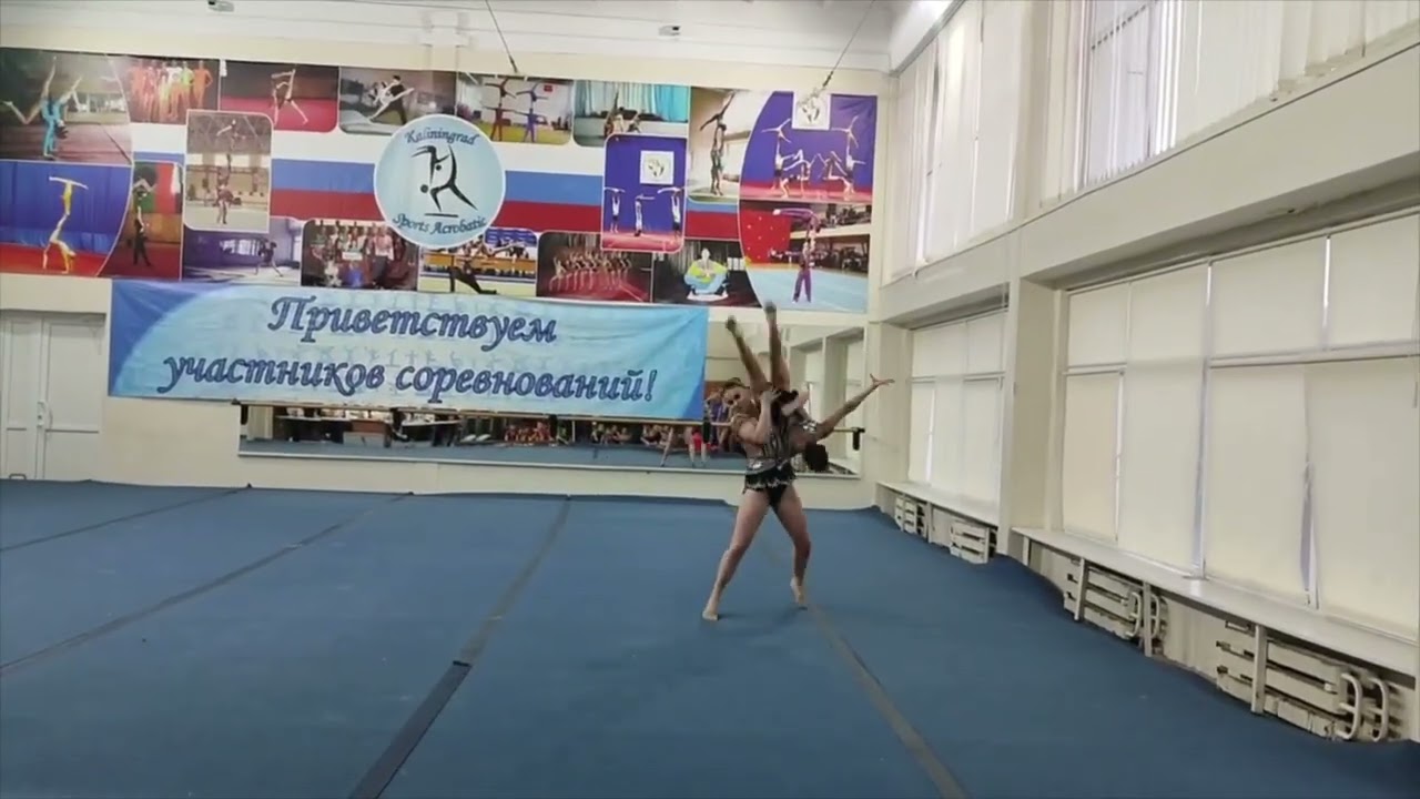 ЖП Категория 11-16 лет, Оситковская Полина - Оситковская Кира, ШСА «ОСЬ», Комбинированное упражнение