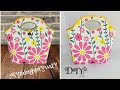 DIY custom tote bag • Easy handmade shopping bag