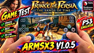 Prince of Persia Sands of Time PS3 Emulator Test | ARMSX3 V1.0.5 Gameplay 🎮