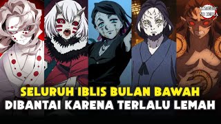 Peringkat Iblis Bulan Bawah Terkuat Kimetsu no Yaiba Demon Slayer