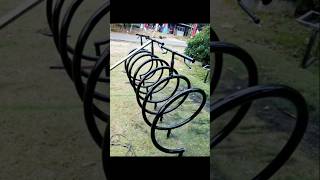 bicycle parking #tukang #automobile #furniture #welding #design  #tempatparkir #welder #welding