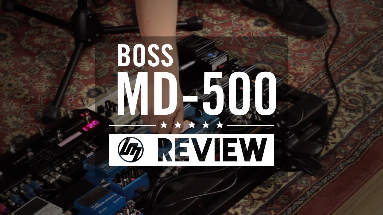 Boss Md 500 Modulation Effects Pedal Md500 Better Music