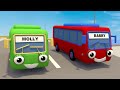 Bobby The Bus & The Baby Buses | Gecko's Garage | Nursery Rhymes & Kids Songs | Bus Videos For Kids