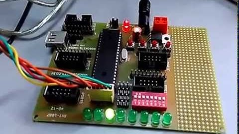 PIC18F4550  LED On OFF Example