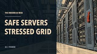 Why AI Data Centers Can Stress the Grid by Switching Off