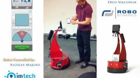 RoboDynamics & ImmersiveTech - A 1st! Operating TiLR with Rocketship 2 on HTC Evo!!!