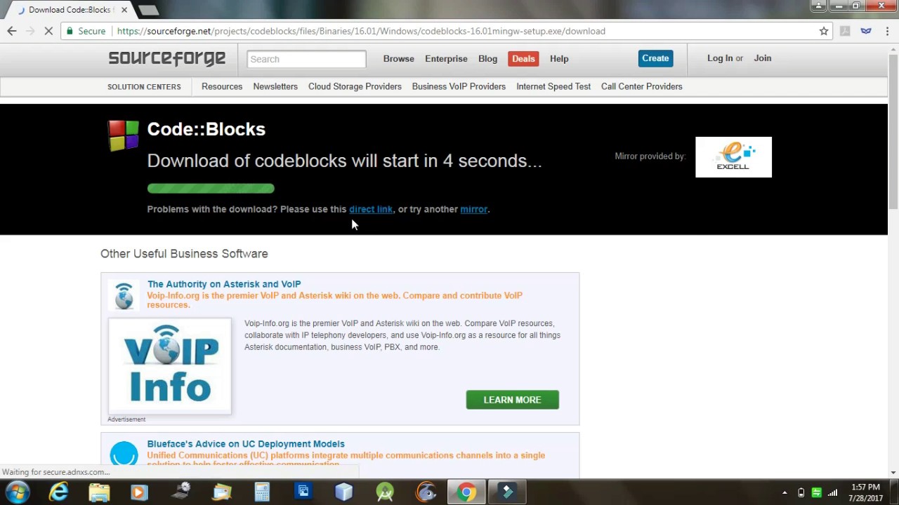 How to Install CodeBlocks 16.01 on Windows 10 / 8.x /7/Vista/XP (2017 ...