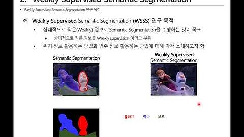 [DMQA Open Seminar] Weakly Supervised Semantic Segmentation