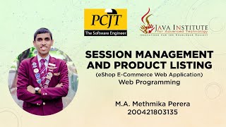 Session Management & Product Listing | Task 8 | E-shop Web Application | Java Institute
