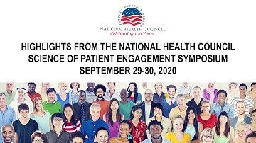Highlights from the 2020 Virtual Science of Patient Engagement Symposium