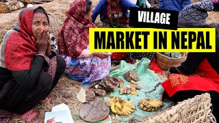 Life in Nepali  village | Nepali rural Market | नेपाली हाट बजार