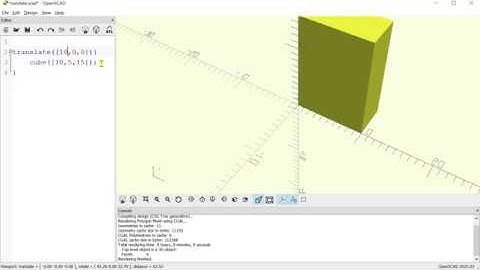 OpenSCAD Tutorial Part 2| 3d Designing