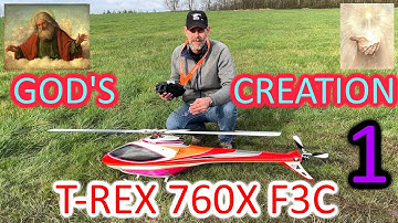 Align T-Rex 760X F3C Fuselage - Straight from GOD! - Part 1