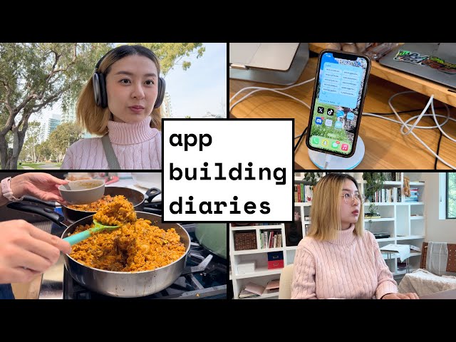 Build an App With Me | Coding + App Design | Indie App Dev Vlog class=