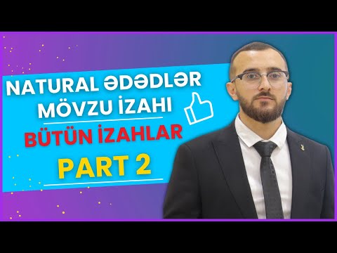 ✅️❗️👉Natural Ədədlər. Mövzu izahı. Bütün izahlar. Qızıl qaydalar  Part 2.#buraxılış #naturalədədlər