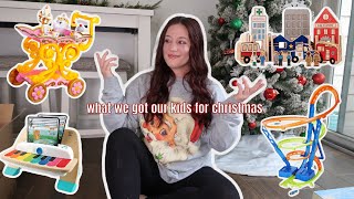 what we got our kids for christmas 2022 @themissalliecakes