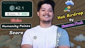 Hot & New Airdrop 🤑 - Human Passport Points & Score 2025 | Human Tech $10m Funding 🔥