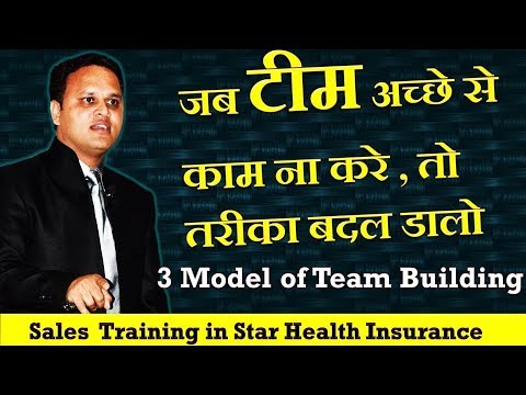 कैसे बनाऐ मजबूत टीम | जानिए टीम बिल्डिंग के तीन मॉडल | Best Video on Team building | Star Health