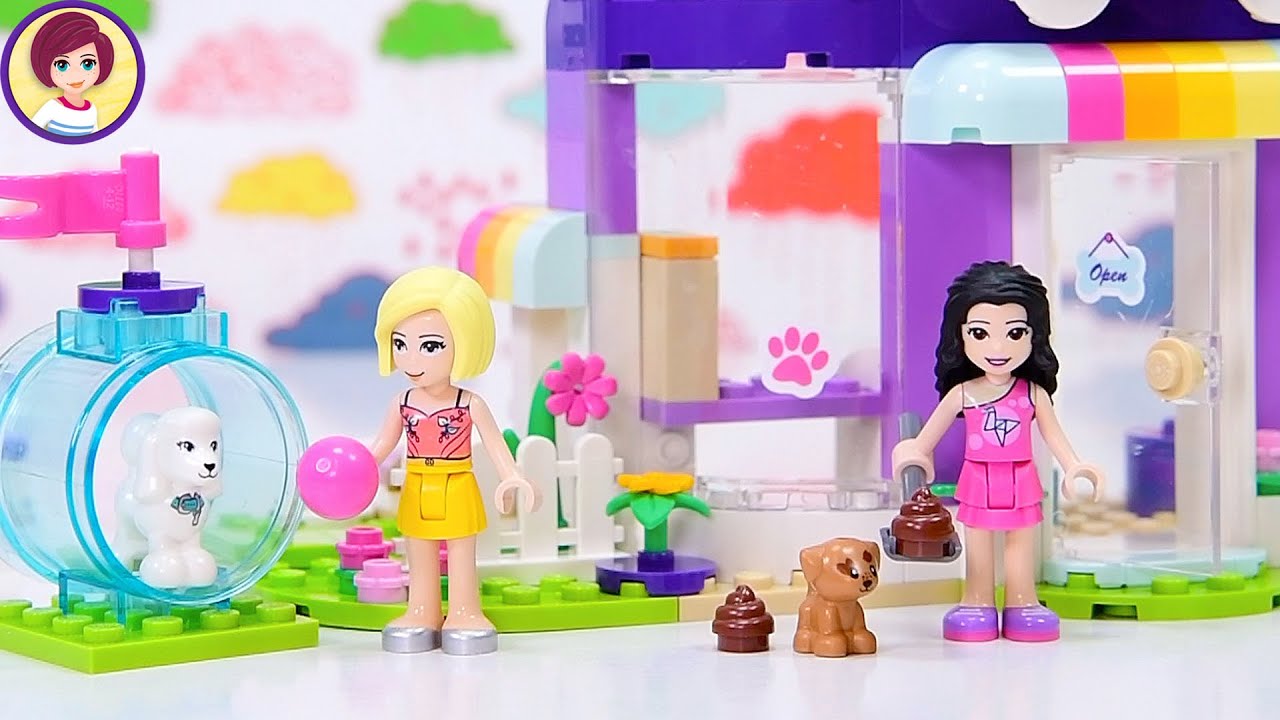 LEGO Friends 66710, 4-in-1 Building Toy Gift Set: Doggy Day Care