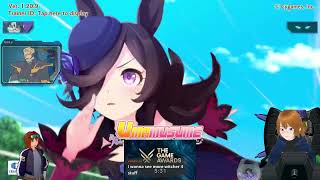 Highlight: Umamusume! ... and the Game Awards I guess... with @adm_valois @whitefalcon_ @naho_saenok