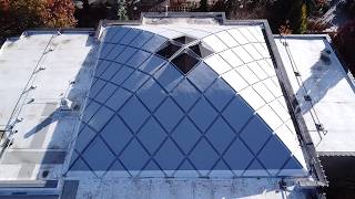 2025 First Place winner roof from the Colorado Roofing Association! Denver Botanic Gardens