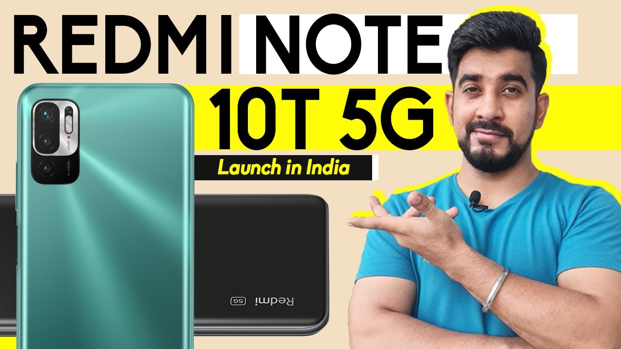 Redmi Note 10T 5G Launch in India, Price, Specs | Redmi Note 10T 5G vs  Realme 8 5G Comparison