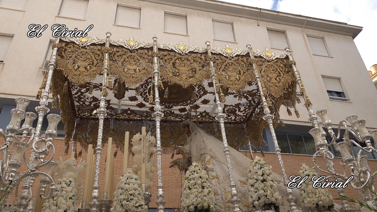 ROCIO MALAGA 2024 SALIDA DESDE LA CASA HERMANDAD 4K