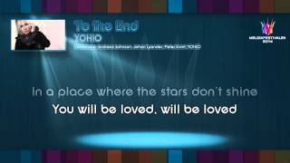 Video thumbnail of "YOHIO - "To the End" - (on screen lyrics)"