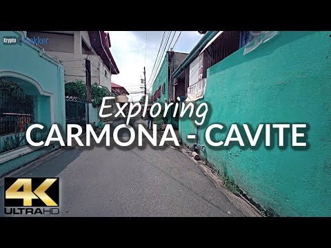 CARMONA, CAVITE - Bike Tour [4K]