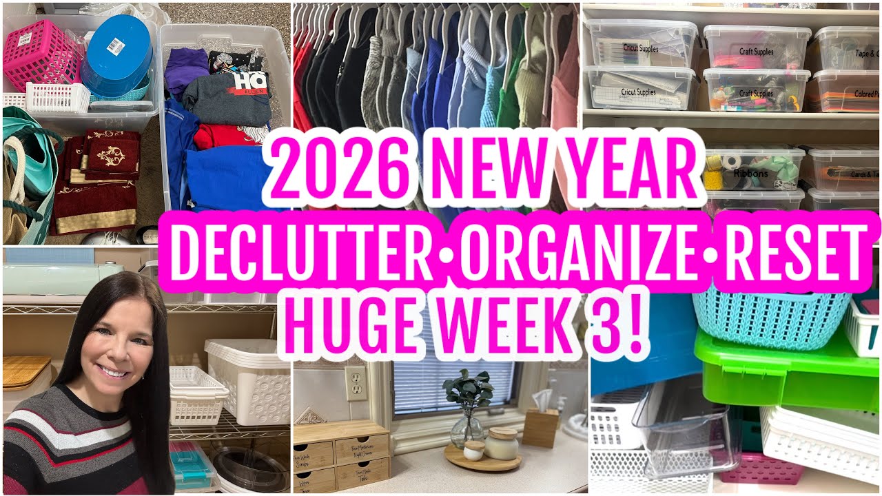 Серия статей о наведении порядка и организации пространства к Новому году 2026 | Неделя 3: Наведе...