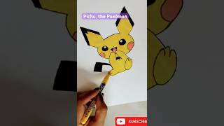 Pichu, the Pokémon 🤓 #youtubeshorts