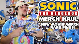 Sonic Merch Haul - New Movie Merch & Rare Finds (Figures, Plushies & Promotional Items)