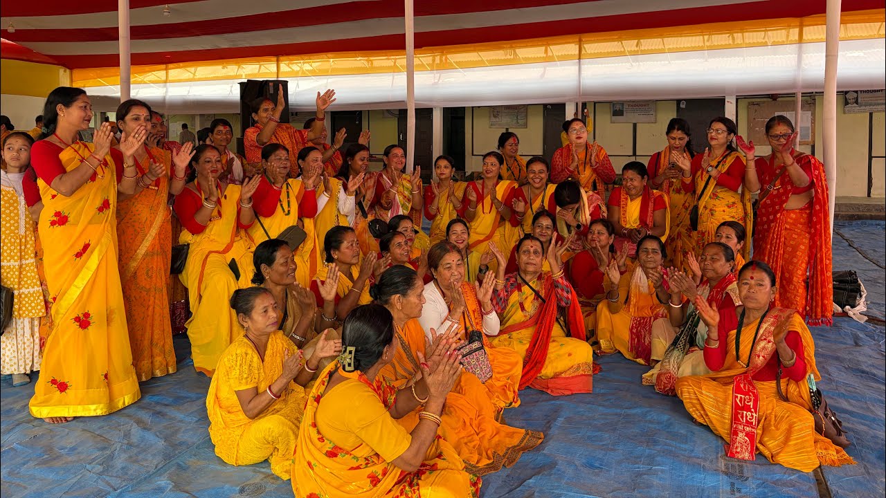 Shrimad bhagawat mahapuran jal Yatra day 1 🙏🙏#millionviews #radheradhe  #bhakti #krishna 