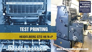 Offsetdruckmaschine HEIDELBERG GTO 46 N+P
