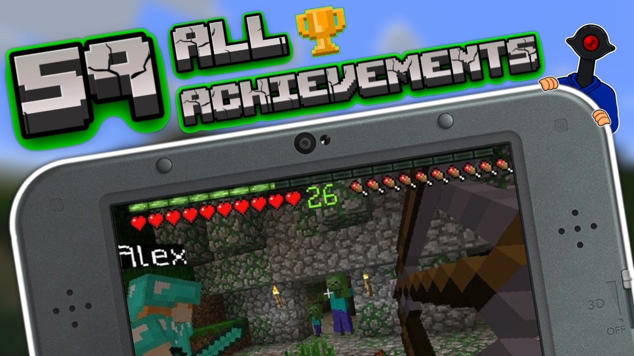 The Minecraft New Nintendo 3DS Experience | Bearman3600 [50,000 SUB SPECIAL]