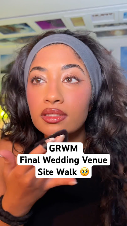 ABOUT TO BE MR AND MRS RAVI- CONWAY IN 7 WEEKS 🥹 GRWM to do our final wedding venue site walk‼️