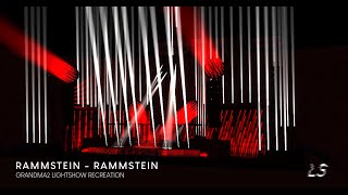 Rammstein - Rammstein (Lightshow Recreation GrandMA2)