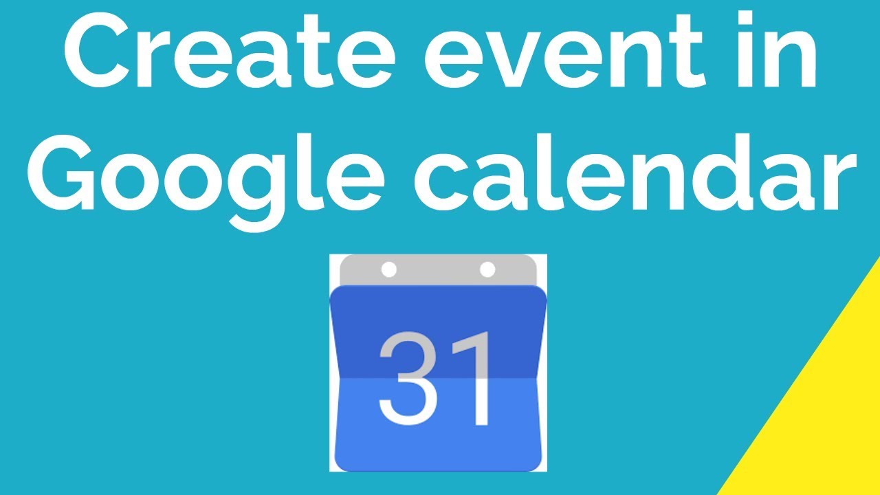 How to create event/reminders in google calendar? YouTube