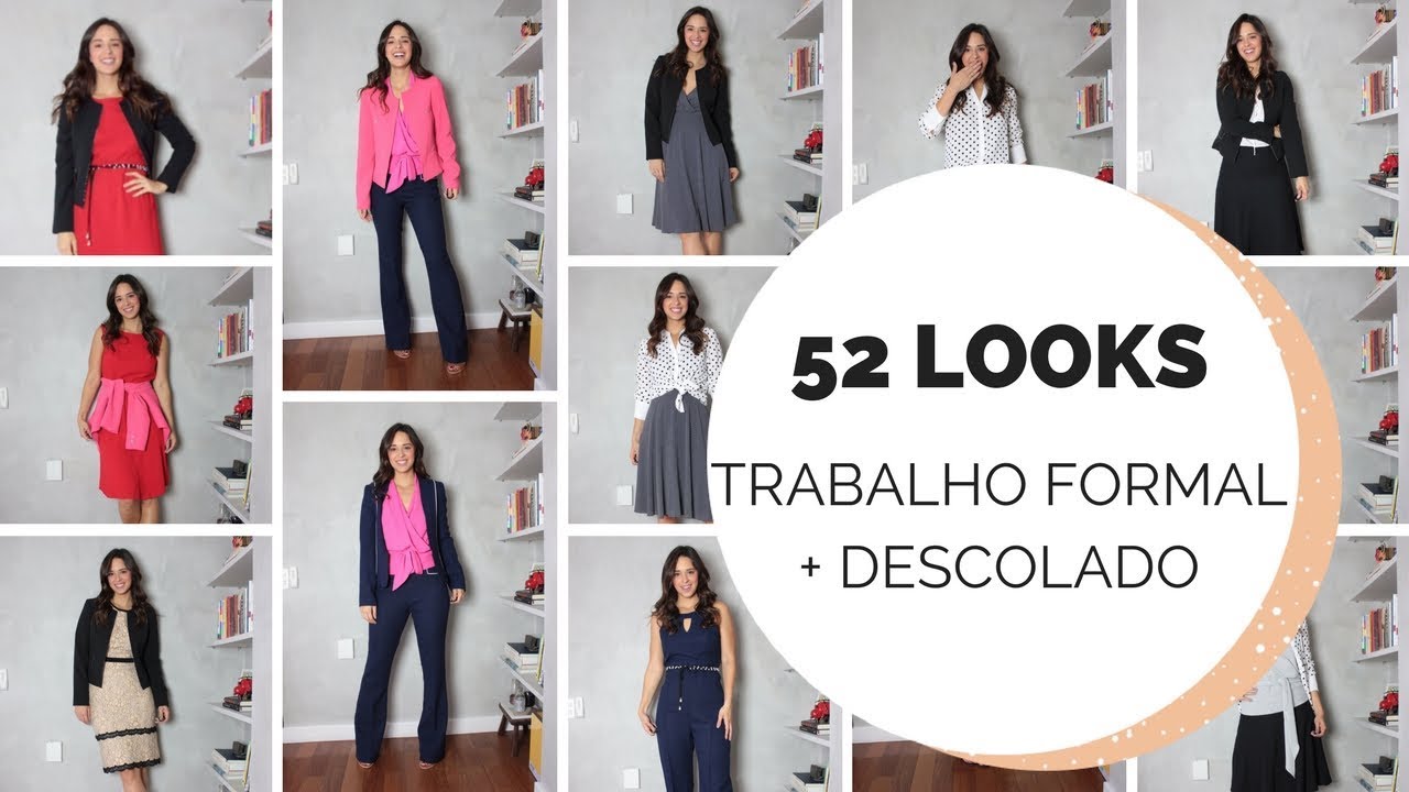 52 LOOKS DE TRABALHO FORMAL + DESCOLADOS | MARI FLOR