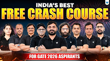 India’s Best FREE Crash Course GATE 2026 | For CSIT & DSAI Aspirants
