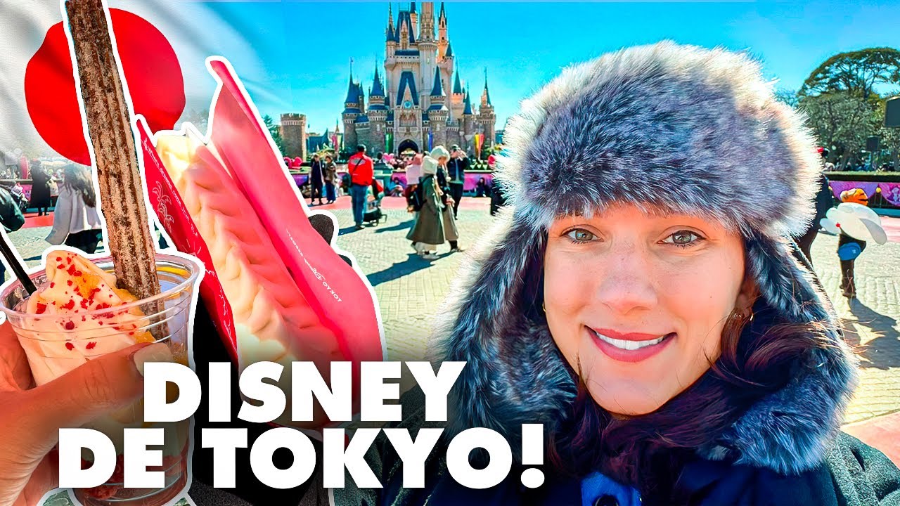 24 HORAS COMENDO NA DISNEY DE TOKYO! 