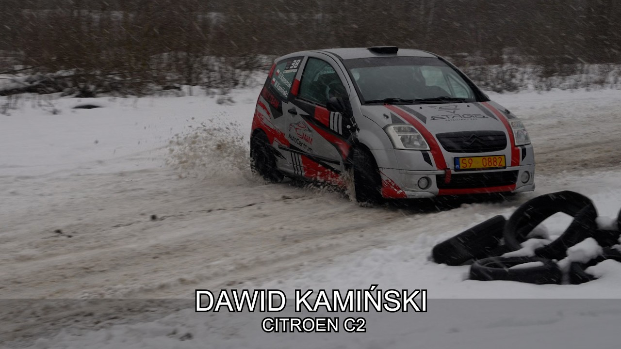 DAWID KAMIŃSKI  - CITROEN C2  | Trening Rally Park Kaczyce