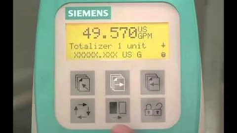 SITRANS F M Electromagnetic Flowmeter Basic Programming