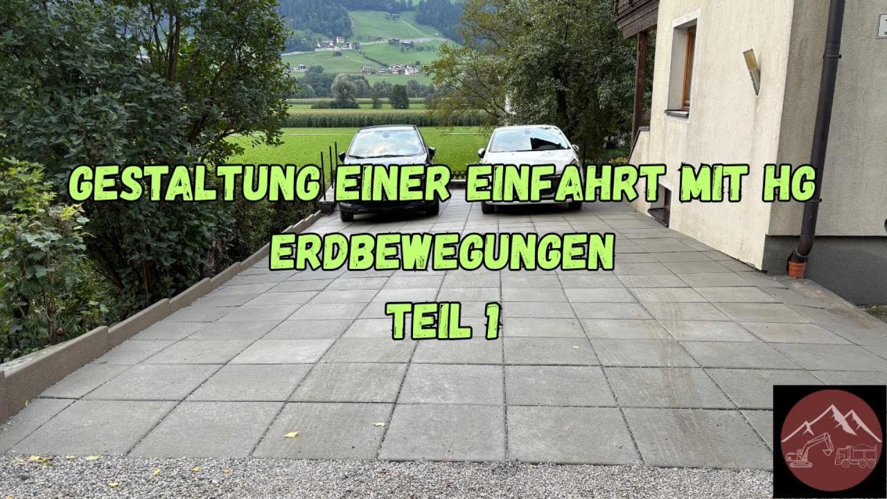 Herstellung einer Einfahrt